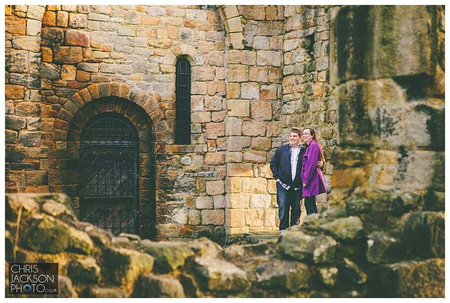 Kirkstall Abbey Wedding Photographer Engagement Session - Ben & Victoria 009