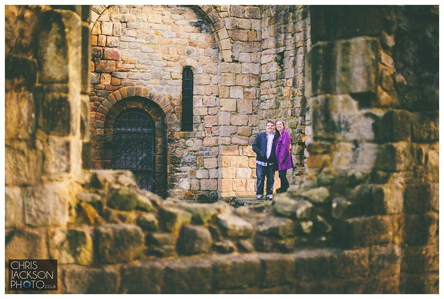 Kirkstall Abbey Wedding Photographer Engagement Session - Ben & Victoria 010