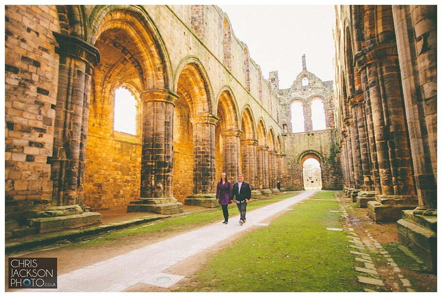 Kirkstall Abbey Wedding Photographer Engagement Session - Ben & Victoria 024