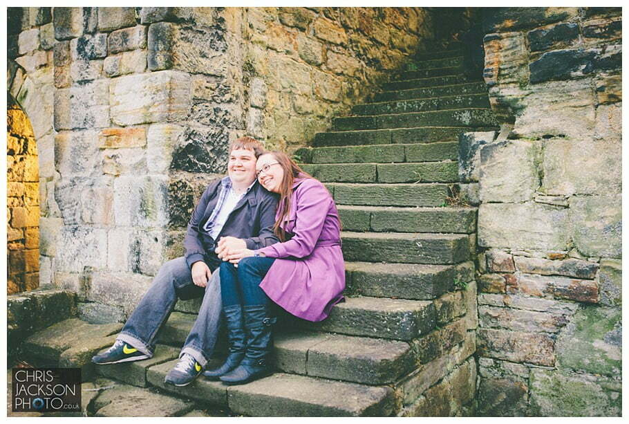 Kirkstall Abbey Wedding Photographer Engagement Session - Ben & Victoria 028