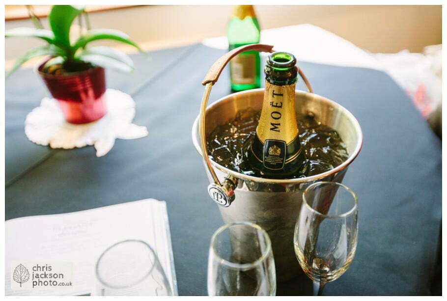 moet glasses wedding photographer gibbon bridge hotel Chris and Hazel Wedding Photography Cheryl Menzies & Simon Hopley Cheryl Hopley