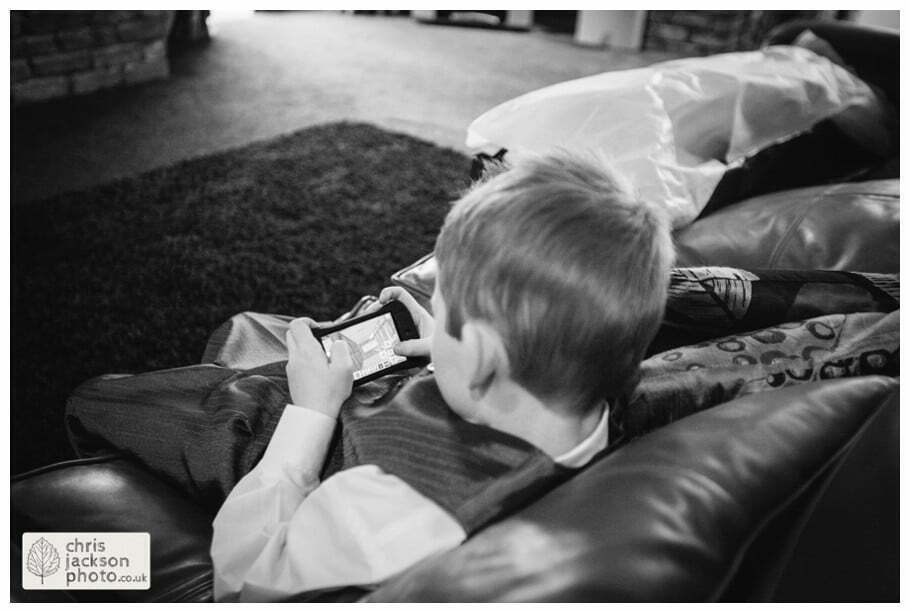 page boy usher wedding photographer gibbon bridge hotel Chris and Hazel Wedding Photography Cheryl Menzies & Simon Hopley Cheryl Hopley