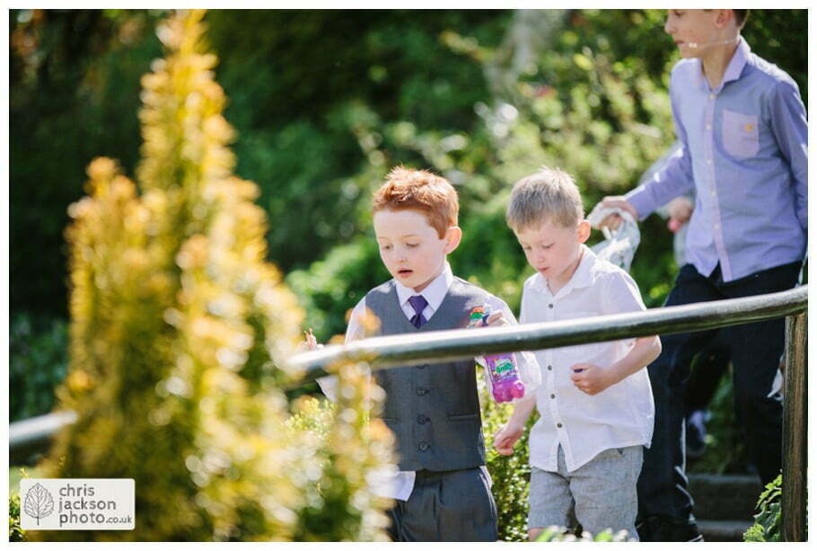 gibbon bridge hotel kids children running wedding photographer gibbon bridge hotel Chris and Hazel Wedding Photography Cheryl Menzies & Simon Hopley Cheryl hopley