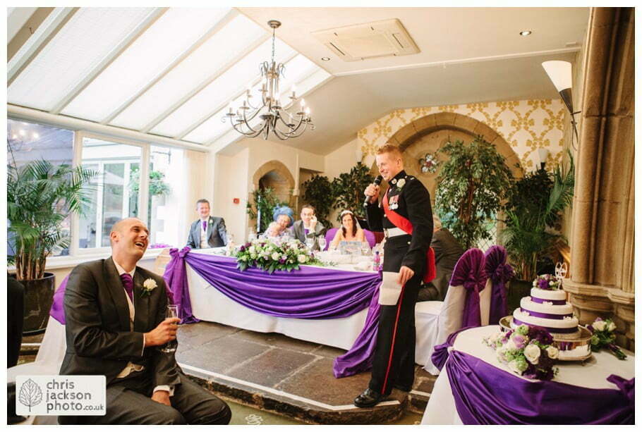 best man bestman speech documentary wedding photography reaction wedding photographer gibbon bridge hotel Chris and Hazel Wedding Photography Cheryl Menzies & Simon Hopley Cheryl hopley