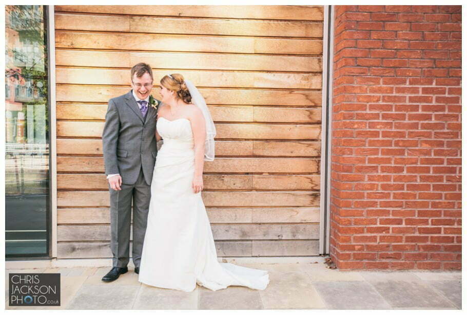 Doubletree by Hilton Wedding Photographer Leeds City Centre Wedding by Chris & Hazel Wedding photography - Tina & Sam 080 bride and groom portrait leeds doubletree by hilton leeds city centre wedding chris & hazel wedding photography