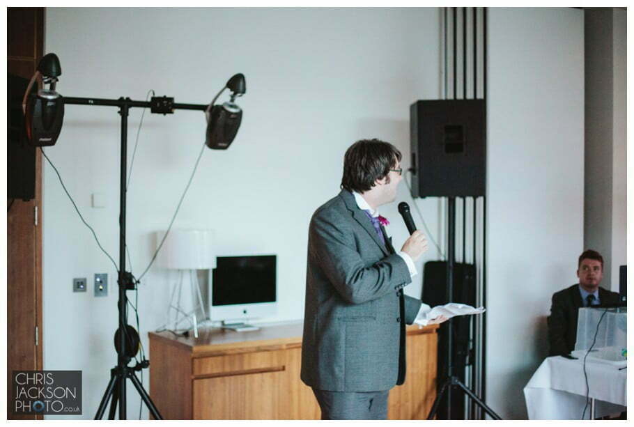 Doubletree by Hilton Wedding Photographer Leeds City Centre Wedding by Chris & Hazel Wedding photography - Tina & Sam 142 best man speech at leeds wedding owen leeds doubletree by hilton