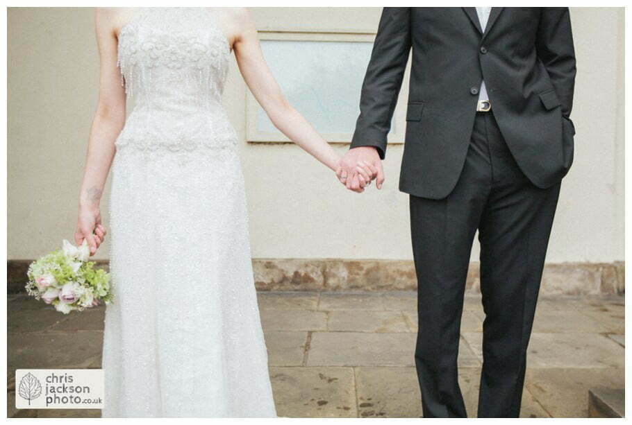 York Castle Museum Wedding Photographer York - Chris & Hazel Wedding Photography - Rory Dalgliesh & Rebecca Weinkauf 083 bride and groom portrait bridal photograph formal outside york castle museum wedding photography wedding photographer York chris & hazel wedding photography