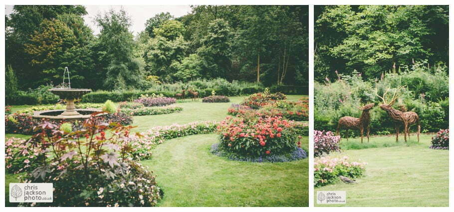 towneley hall grounds garden deer dear wicker sculpture statue engagement session photography pre wedding chris and hazel wedding photography burnley - steph blight iain duxbury