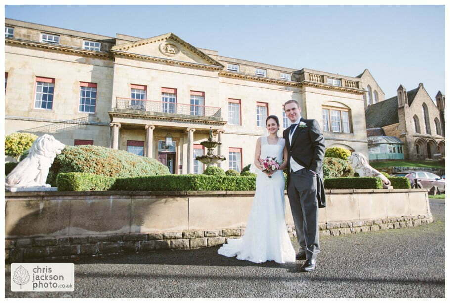 bride and groom portrait wedding photography shrigley hall wedding venue Shrigley Hall Wedding Photography Cheshire by Chris & Hazel Nina Markarian Nina Kavanagh Joe Kavanagh