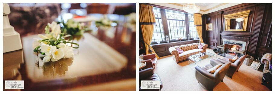 fireplace fire reception Eaves Hall Wedding Photographer Lancashire Clitheroe Wedding Photography by Chris & Hazel Wedding Photography - Steph Blight Steph Duxbury & Iain Duxbury