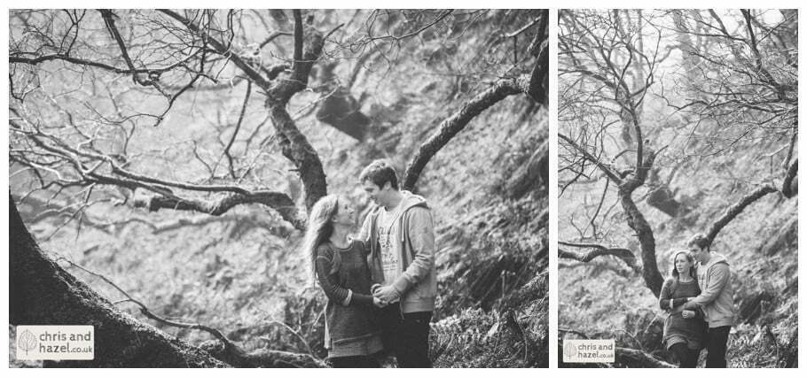 Pre Wedding Photography Glossop Engagement photographer birchen bank wood walk by chris and hazel wedding photography - natasha thorley jake rowarth natasha rowarth