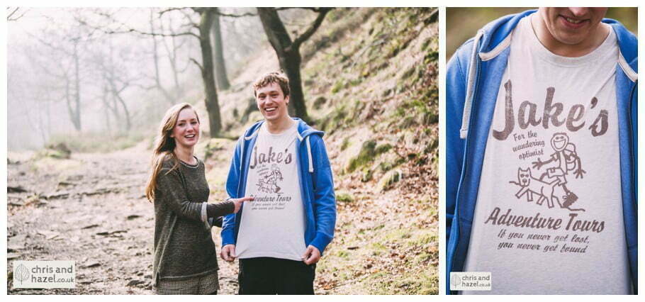 Pre Wedding Photography Glossop Engagement photographer birchen bank wood walk by chris and hazel wedding photography - natasha thorley jake rowarth natasha rowarth