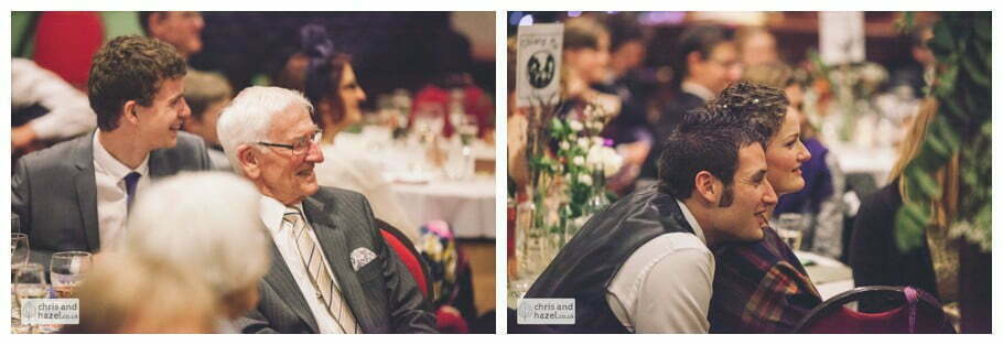 groom speech ben frankie merchant adventurers hall york wedding photography bride and groom christmas wedding winter chris and hazel wedding photography york