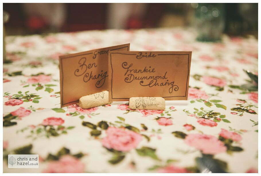 bride and groom name cards place cards ben frankie merchant adventurers hall york wedding photography bride and groom christmas wedding winter chris and hazel wedding photography york