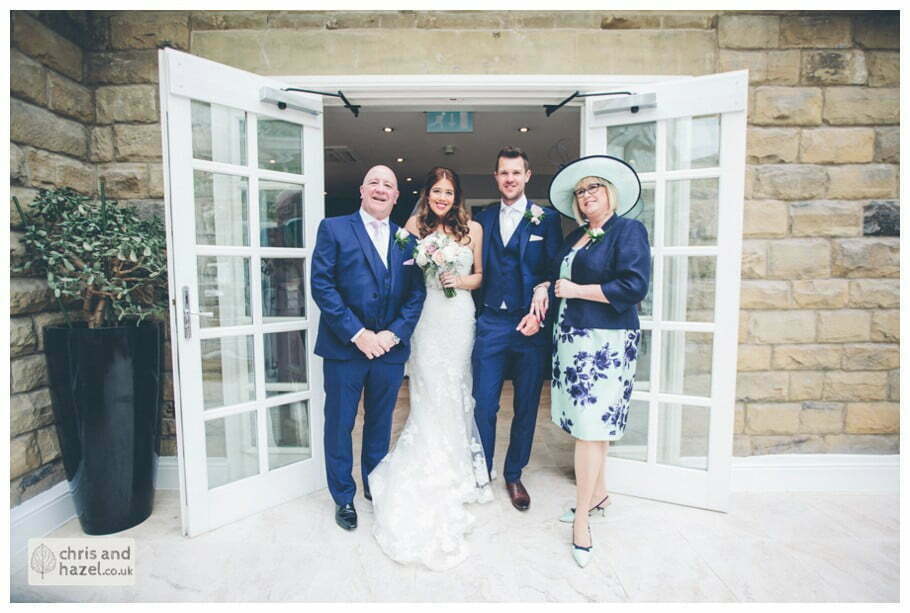 wedding formal family photographs reception Woodlands hotel Wedding Photographer leeds wedding photography Chris and Hazel Wedding Photography Steven Mountford Rachel Moore