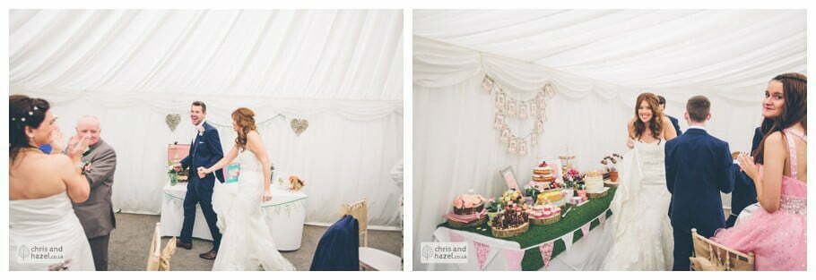 wedding breakfast documentary wedding photography wedding guests reception Woodlands hotel Wedding Photographer leeds wedding photography Chris and Hazel Wedding Photography Steven Mountford Rachel Moore