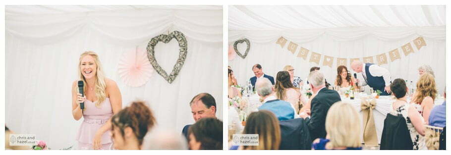 wedding speeches documentary wedding photography wedding guests reception Woodlands hotel Wedding Photographer leeds wedding photography Chris and Hazel Wedding Photography Steven Mountford Rachel Moore