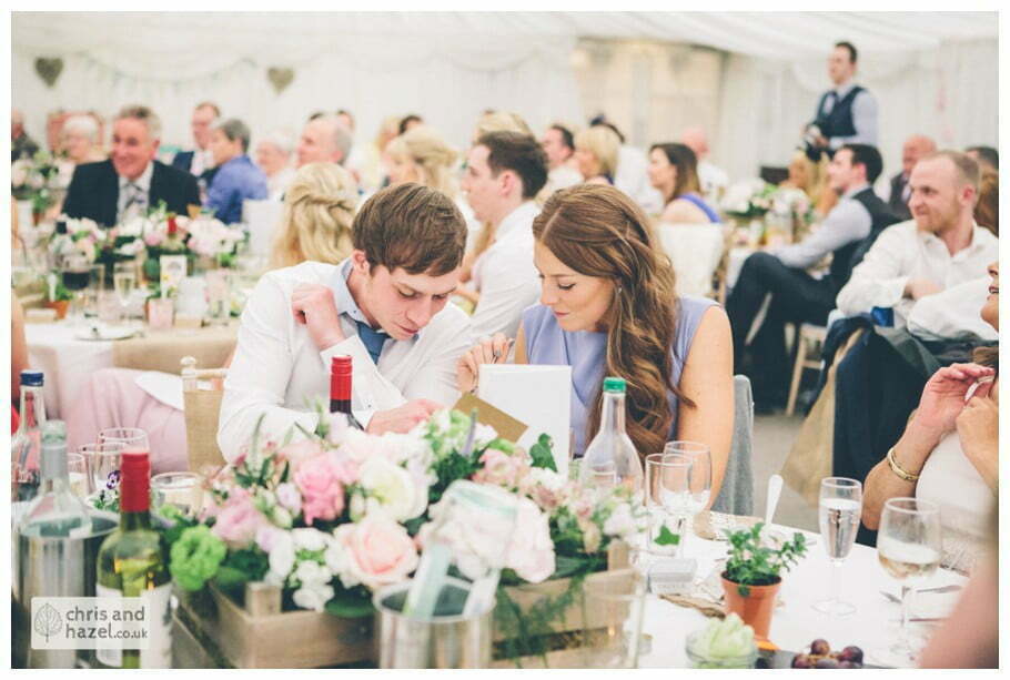 wedding speeches documentary wedding photography wedding guests reception Woodlands hotel Wedding Photographer leeds wedding photography Chris and Hazel Wedding Photography Steven Mountford Rachel Moore