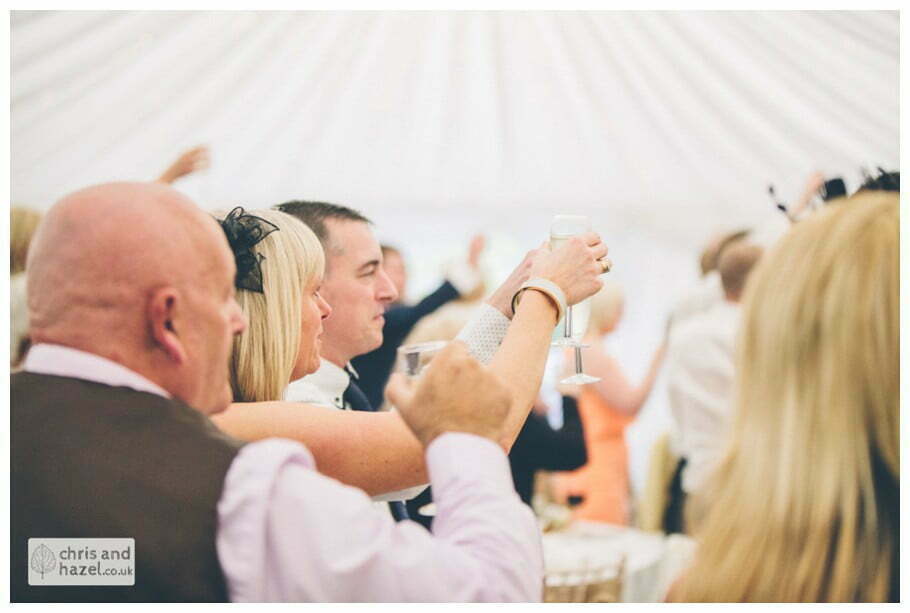 wedding speeches documentary wedding photography wedding guests reception Woodlands hotel Wedding Photographer leeds wedding photography Chris and Hazel Wedding Photography Steven Mountford Rachel Moore