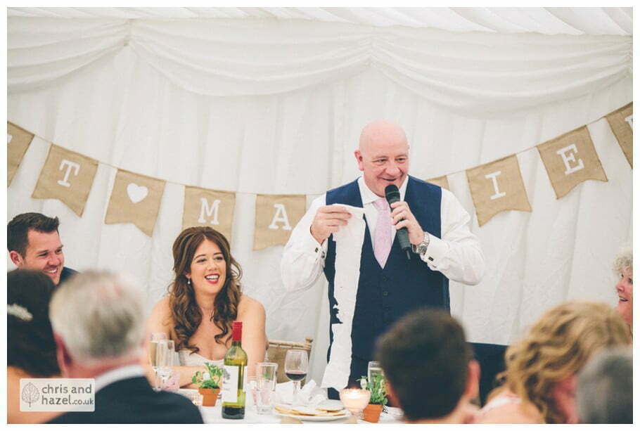 wedding speeches documentary wedding photography wedding guests reception Woodlands hotel Wedding Photographer leeds wedding photography Chris and Hazel Wedding Photography Steven Mountford Rachel Moore
