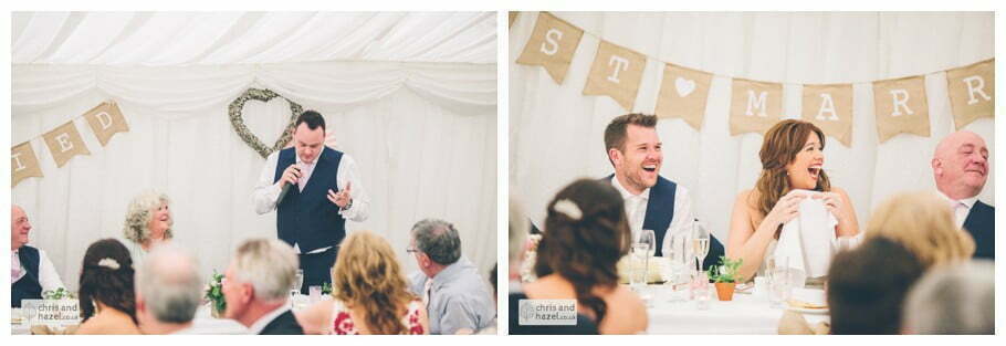 wedding speeches documentary wedding photography wedding guests reception Woodlands hotel Wedding Photographer leeds wedding photography Chris and Hazel Wedding Photography Steven Mountford Rachel Moore