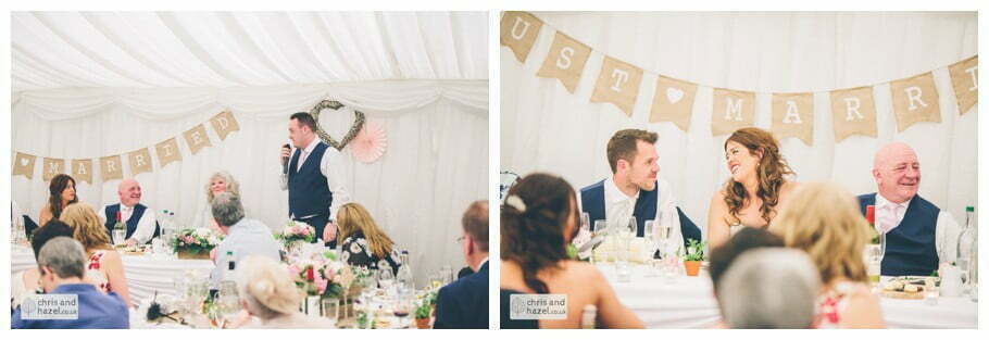 wedding speeches documentary wedding photography wedding guests reception Woodlands hotel Wedding Photographer leeds wedding photography Chris and Hazel Wedding Photography Steven Mountford Rachel Moore