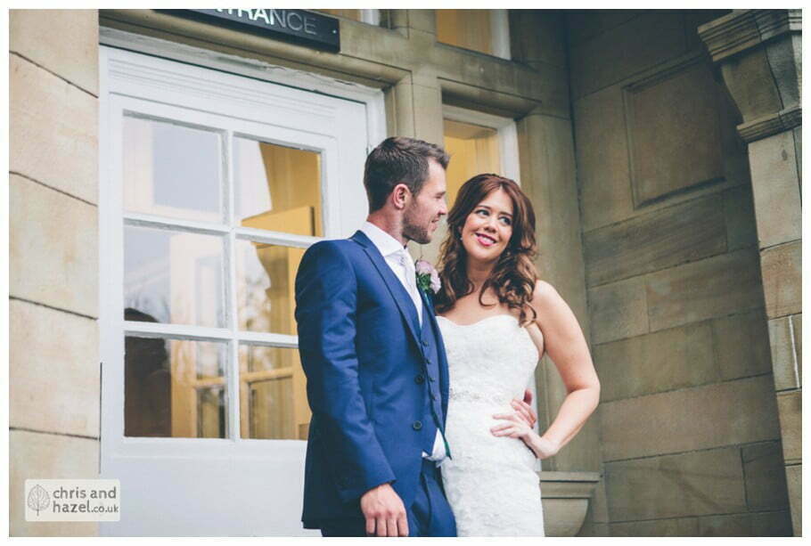bride and groom wedding portrait photography documentary wedding photography Woodlands hotel Wedding Photographer leeds wedding photography Chris and Hazel Wedding Photography Steven Mountford Rachel Moore