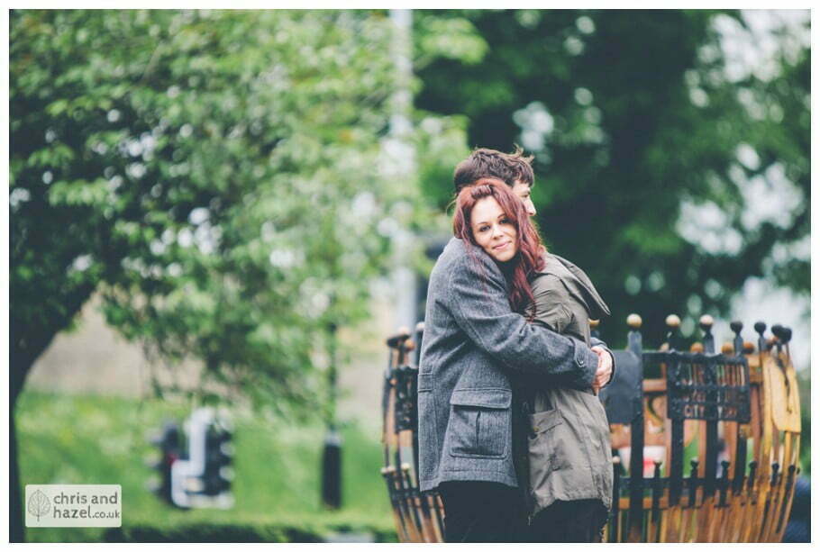 Memorial gardens couple Engagement photography memorial gardens pre wedding photographer york city centre chris and hazel wedding photography jonny dunn stef brown