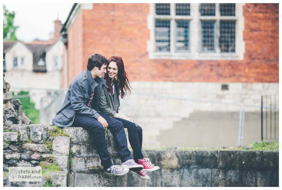 york museum gardens couple Engagement photography museum gardens pre wedding photographer york city centre chris and hazel wedding photography jonny dunn stef brown