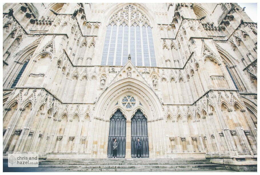 york minster couple Engagement photography york minster pre wedding photographer york city centre chris and hazel wedding photography jonny dunn stef brown