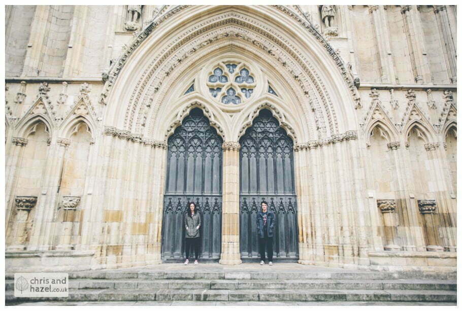 york minster couple Engagement photography york minster pre wedding photographer york city centre chris and hazel wedding photography jonny dunn stef brown