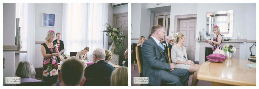 wedding ceremony in Leeds town hall wedding photography leeds town hall steps robin young clare robertson wedding