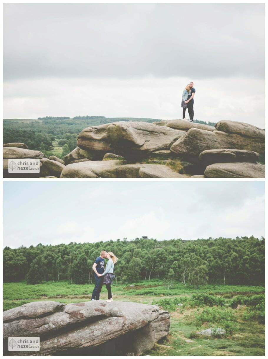 Peak District pre wedding photographer engagement session photography derbyshire Glen Briddock Emily Shaw
