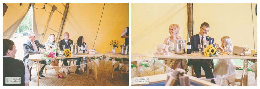 groom speech bride groom wedding speeches papkata tipi teepee rustic wedding theme hessian documentary Wedding Photographer Harrogate Wedding Photography Braisty Estate by Chris and Hazel Wedding Photography Jonny Dunn Stef Brown