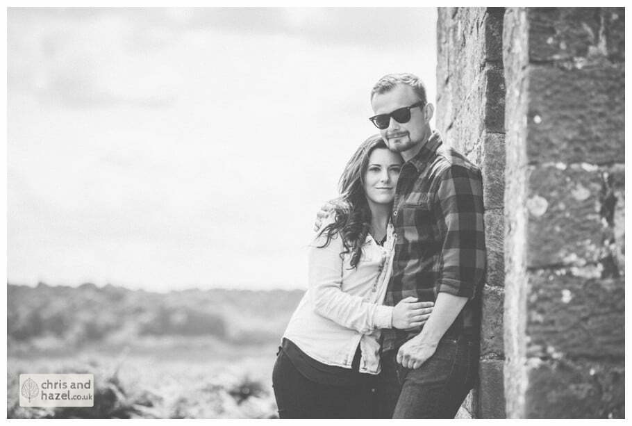 castle ruins Levisham Wedding Photographer Yorkshire Wedding Photography North Yorkshire by Chris and Hazel Wedding Photography Ross Laurelin Matulis