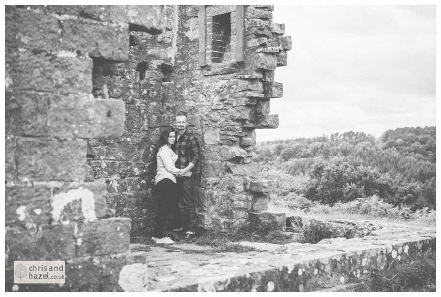 castle ruins Levisham Wedding Photographer Yorkshire Wedding Photography North Yorkshire by Chris and Hazel Wedding Photography Ross Laurelin Matulis