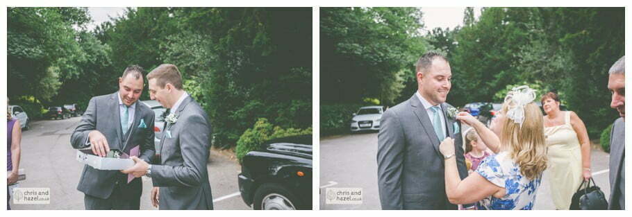 guests outside ken wood hall documentary Sheffield Wedding Photographer Kenwood Hall Wedding Photography Sheffield by Chris and Hazel Wedding Photography Glen Briddock Emily Shaw