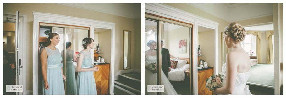 father of bride with bride kenwood hall documentary Sheffield Wedding Photographer Kenwood Hall Wedding Photography Sheffield by Chris and Hazel Wedding Photography Glen Briddock Emily Shaw