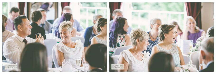 wedding speeches reaction documentary Sheffield Wedding Photographer Kenwood Hall Wedding Photography Sheffield by Chris and Hazel Wedding Photography Glen Briddock Emily Shaw