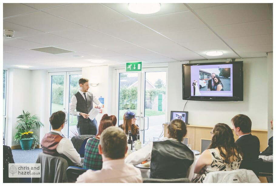 best man wedding speech reaction documentary Hull Wedding Photographer Bishop Burton College Wedding Photography Hull by Chris and Hazel Wedding Photography Ross laurelin Matulis