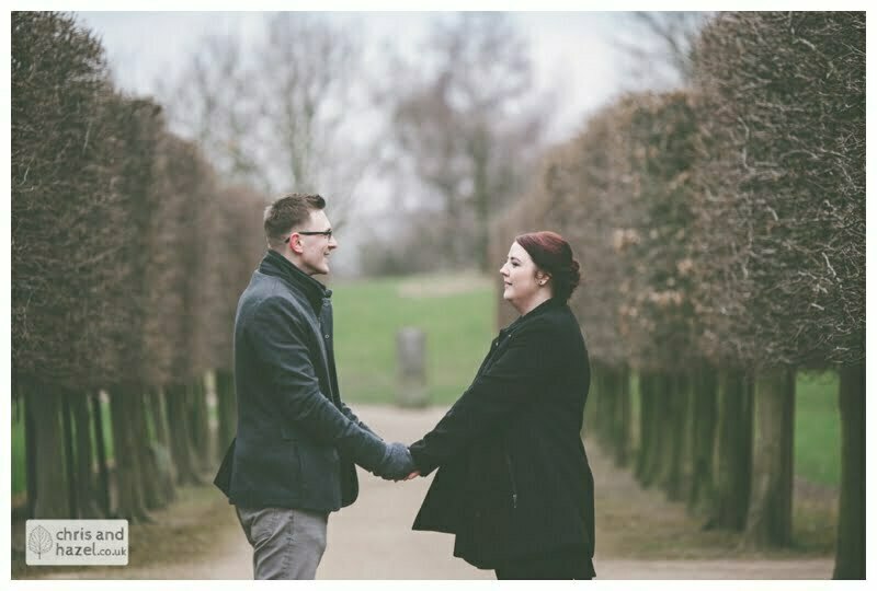 Temple Newsam contemporary engagement photographs leeds engagement session photography chris and hazel wedding photography Alex Tomenson Vicky Hunt