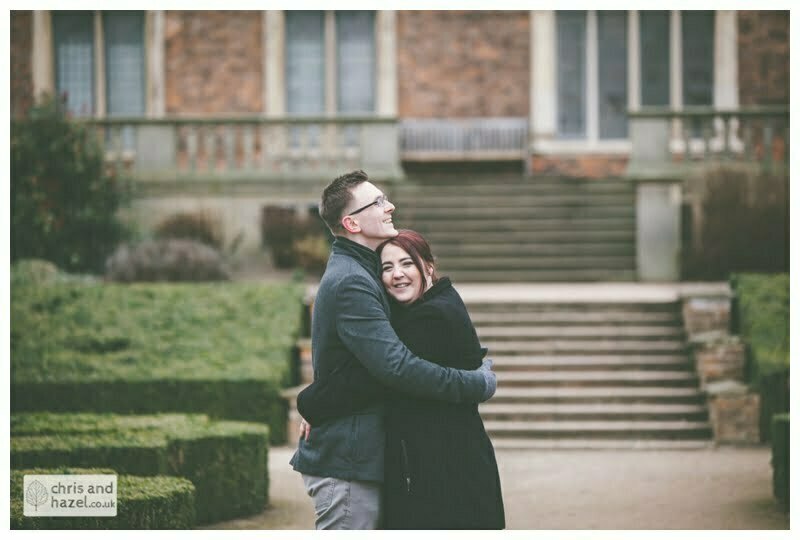 Temple Newsam contemporary engagement photographs leeds engagement session photography chris and hazel wedding photography Alex Tomenson Vicky Hunt