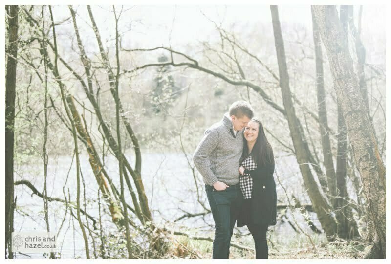 woodland, golden acre ,engagement session, leeds, Chris and Hazel, pre-wedding photography, Paul Standerline, Stevie Pollard,