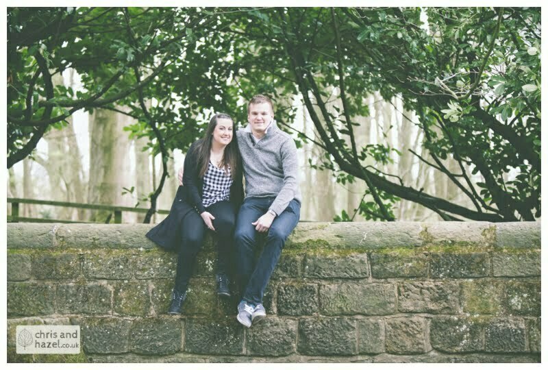 stone, bridge, golden acre ,engagement session, leeds, Chris and Hazel, pre-wedding photography, Paul Standerline, Stevie Pollard,