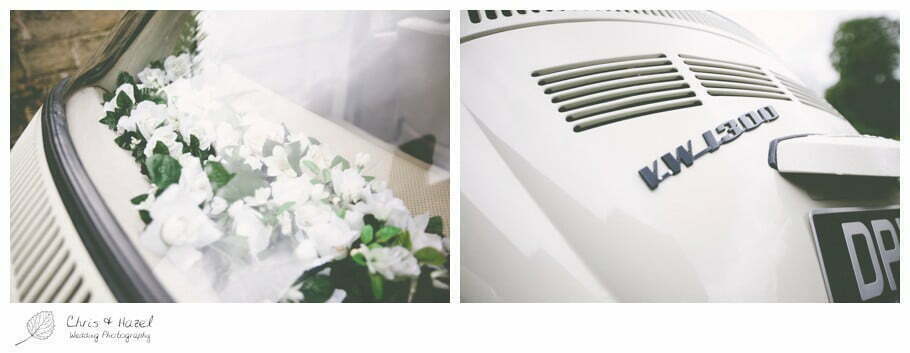 wedding car, vw beetle, vw i300, volkswagen beetle wedding car, documentary wedding photography, Keighley ,Wedding Photographer, East Riddlesden Hall, Wedding Photography, Chris and Hazel Wedding Photography, Craig beasley, Stephanie Stubbs,