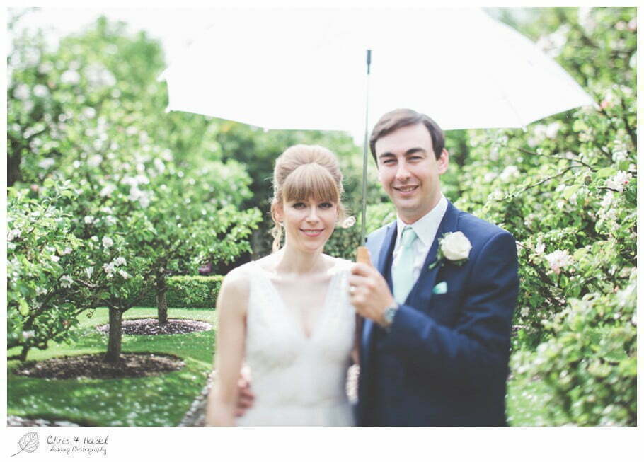 bride and groom, portrait, bride, groom, umbrella, documentary wedding photography, Keighley ,Wedding Photographer, East Riddlesden Hall, Wedding Photography, Chris and Hazel Wedding Photography, Craig beasley, Stephanie Stubbs,
