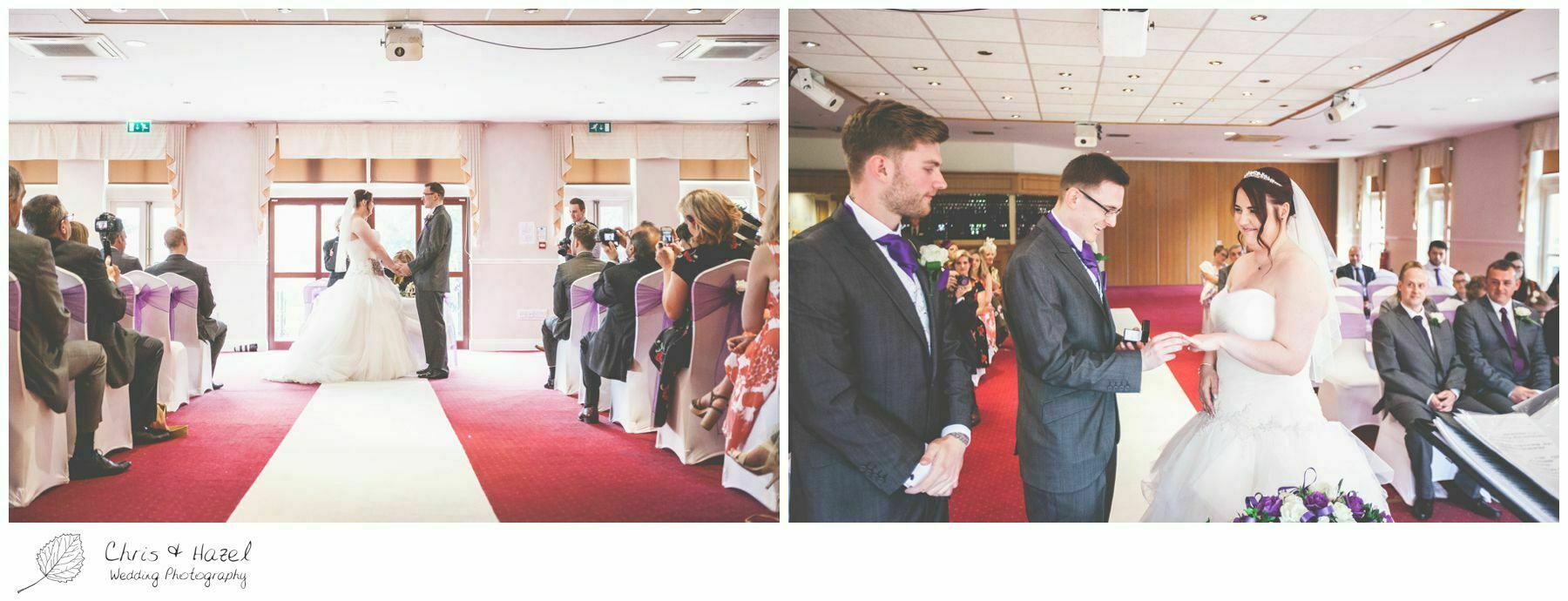 ring exchange, wedding vows, bagden hall wedding venue, documentary wedding photography, denny dale, huddersfield, Wedding Photographer, Bagden Hall, Wedding Photography, Chris and Hazel Wedding Photography, Alex tomenson, Vicky hunt