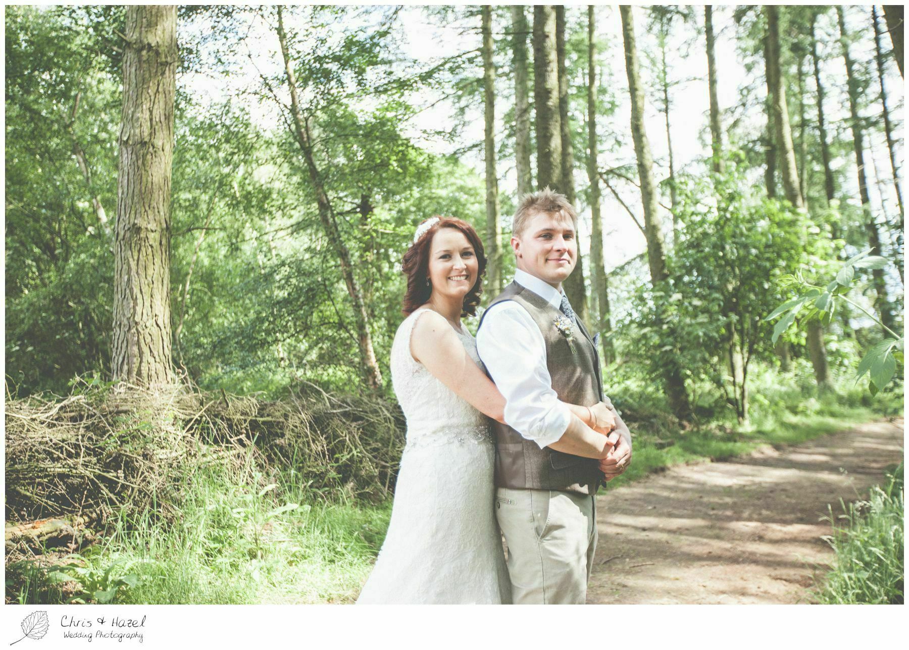 wedding bride and groom photographs portraits woodland, eco wedding, wedding, Eccup Wedding Photographer, Lineham Farm, Wedding Photography Leeds, Chris and Hazel Wedding Photography, Richard Wyatt, Laura Kelly