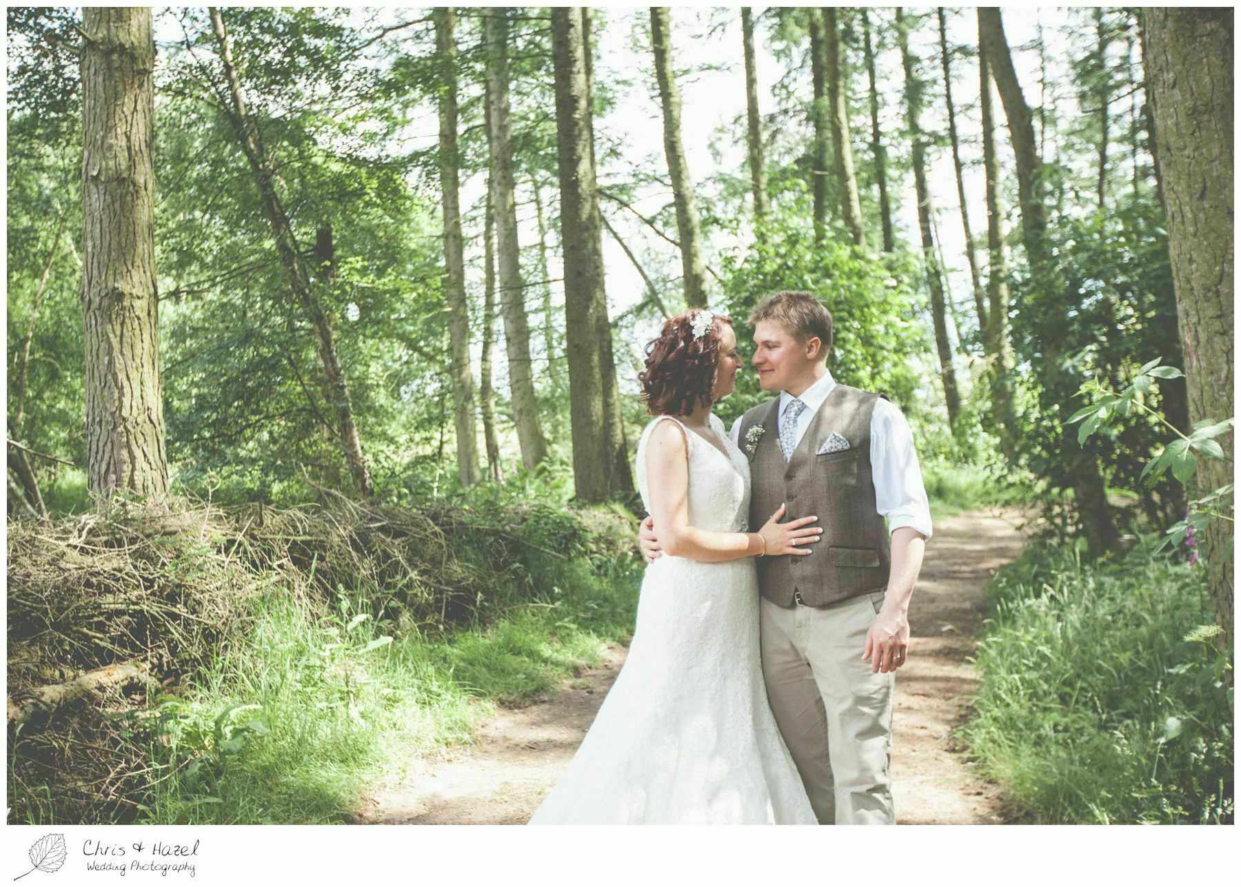 wedding bride and groom photographs portraits woodland, eco wedding, wedding, Eccup Wedding Photographer, Lineham Farm, Wedding Photography Leeds, Chris and Hazel Wedding Photography, Richard Wyatt, Laura Kelly