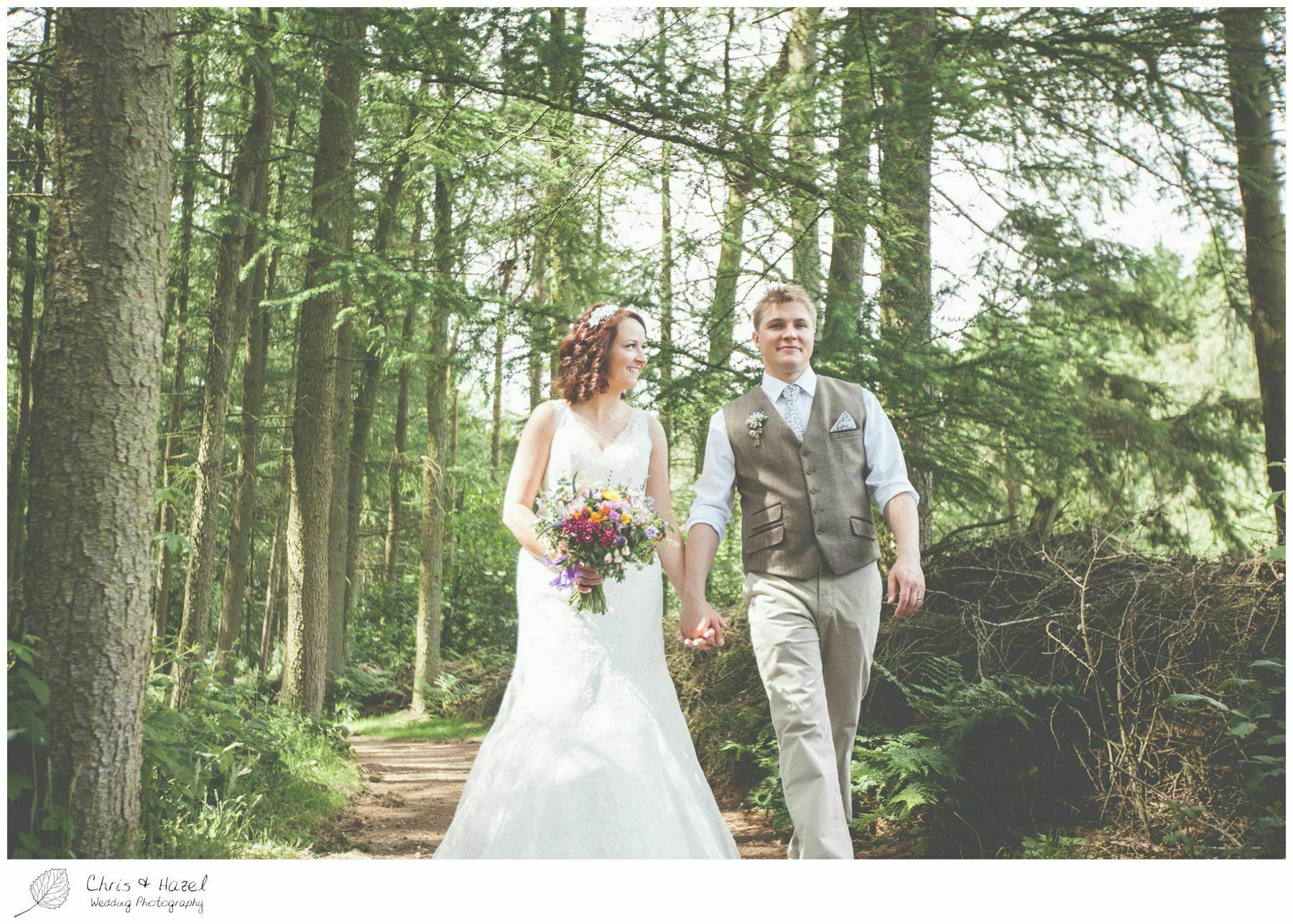 wedding bride and groom photographs portraits woodland, eco wedding, wedding, Eccup Wedding Photographer, Lineham Farm, Wedding Photography Leeds, Chris and Hazel Wedding Photography, Richard Wyatt, Laura Kelly